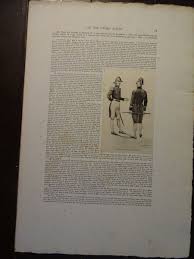 Great B/W Print- "COMMODORE, STAFF ..., 1854" by Hugh Ditzler, 1890 by G.B.