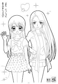 Easy drawings to draw anime angel girl. Printable Coloring Sheets For Kids Anime Worksheet Book Girls Characters Samsfriedchickenanddonuts