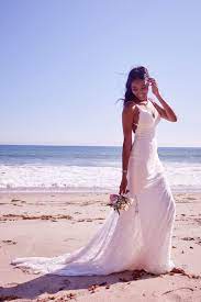 Low Back Soft Lace Wedding Dress David S Bridal Lace Beach Wedding Dress Chiffon Wedding Dress Beach Davids Bridal Wedding Dresses