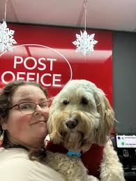 Sunny the Post Office Dog doubles funds raised for charity