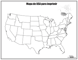 O mapa da américa do sul para colorir. Mapa De Estados Unidos Sin Nombres Para Imprimir En Pdf 2021