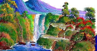 13 lukisan pemandangan alam air terjun gambar lukisan air terjun simple cikimm com download 29 gambar luk di 2020 pemandangan khayalan 11 lukisan pemandangan hutan belantara cara menggambar pemandangan alam air terjun download pohon sebagai objek penciptaan l di 2020. 15 Cara Menggambar Pemandangan Indah Air Terjun