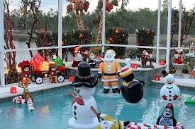 Blog Post Christmas Pool Decoration Ideas Coastal Christmas Decor Pool Party Decorations Christmas In July