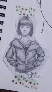 Fun Pencil Drawing On Graph Paper I Love The Textures By Fireflight Art Art Artwork Sketchbook Drawings Art Sketch Book Drawings