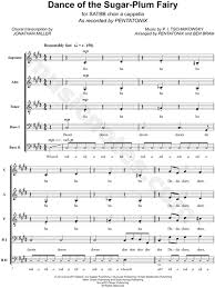Dance Of The Sugar Plum Fairy Pentatonix Sheet Music Pentatonix Dance Of The Sugar Plum Fairy Arr Ben Bram Pentatonix Satbb Choir A Cappella Choral Sheet Music In C Minor Download Print Choral Sheet Music Pentatonix Sheet Music