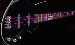Pin On Coloured Bass Guitar Strings