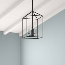 Joss Main 4 Light Lantern Rectangle Chandelier Reviews Wayfair Lantern Lights Rectangle Chandelier Lantern Pendant