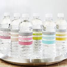 Chevron Baby Shower Personalized Water Bottle Labels Personalized Water Bottle Labels Personalized Water Bottles Baby Shower Chevron