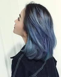 Ash Blue Hair Color Garmin Gps 7 Ash Hair Color Korean Hair Color Blue Ombre Hair
