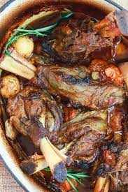 Mediterranean Spices Braised Lamb Shanks Cooked In A Red Wine And Tomato Sauce W X2f Vegetables A Lamb Shank Recipe Braised Lamb Braised Lamb Shanks Recipe