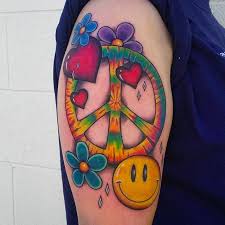 Yin yang and peace tattoo wonderful peace tattoo on wrist lady gaga peace symbol tattoo Tattoo Uploaded By Minerva Groovy Peace Sign Tattoo By Zac Kinder Zackindertattoos Zackindertattoos Peace Peacesign Peacesigntattoo 95916 Tattoodo