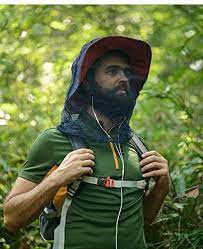 Naturehike Midge Net Outdoor Hiking Midge Head Net Functional Camping Fishing Mosquito Midge Net Bee Fly Repellent Hea Outdoor Hiking Fish Camp Face Protection