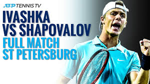 Watch official video highlights and full match replays from all of ilya ivashka atp matches plus sign up to watch him play live. Ilya Ivashka V Denis Shapovalov Full Atp Tennis Match St Petersburg 2020 Youtube