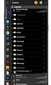 Internal storage to sd card is made for manages apps storage in device. X Plore File Manager V4 19 01 Donate Apkmagic