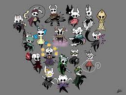 I made custom Knight OCs for each area then shoved them all in one big  drawing : r/HollowKnight