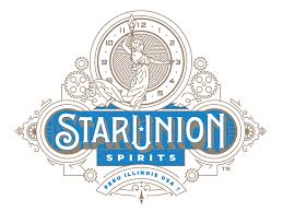 Star Union Spirits Logo Spirit Lettering Logo Mark