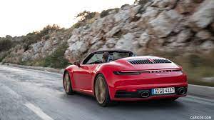 Every new generation of porsche 911 carrera represents a new beginning. 2020 Porsche 911 Carrera 4s Cabriolet Color India Red Rear Three Quarter Hd Wallpaper 57