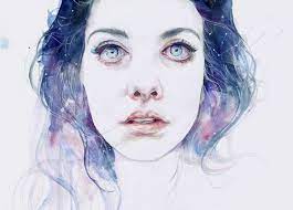 50 Mind Blowing Watercolor Paintings Cuded Art Inspiration Watercolor Portraits Art Painting