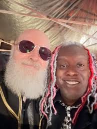 Last night w/ the legendary Rob Halford backstage at Coopstock