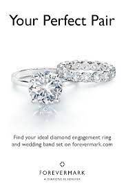 Forevermark Diamonds Make It Easy To Say Yes To Your Perfect Match Engagement Rings Wedding Bands Set Diamond Wedding Band Sets Engagement Ring Wedding Band