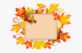 Images are png and lined art is also included. Fall Clipart Border Free Fall Thank You Clipart Hd Png Download Transparent Png Image Pngitem