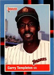 Garry Templeton Donruss Padres 1987 Card 649 Baseball Player Season  Highlights