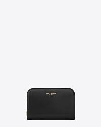 Coin Pouch With Saint Laurent Embossed Signature And Signature Engraved Zipper Porte Monnaie Petit Porte Monnaie Saint Laurent Paris