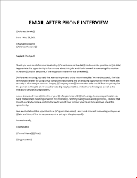 After completing the application process and interview, many medical assistant candidates just sit around waiting to hear the verdict on whether or not they are being hired for a job. Email After Phone Interview