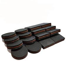 Discounted Non Slip Furniture Pads 16 Pcs Premium 2 Furniture Feet With Rubber Felt Best Hardwood Flo Rubber Furniture Pads Furniture Pads Furniture Feet