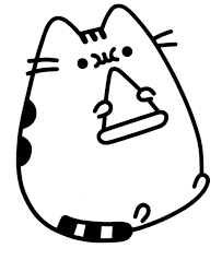 Free pusheen coloring pages cute dinosaur hat printable for kids and adults. Pusheen Pizza Cat Pusheen Coloring Pages Cat Coloring Page Coloring Pages