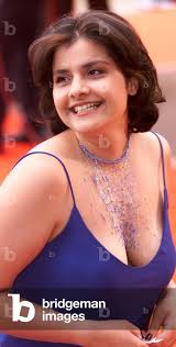 Image of British actress Nina Wadia arrives at the Millennium Dome in