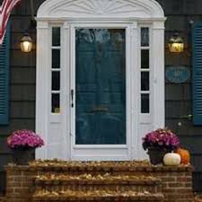 Black shutters with either a black door or a red door is a pretty classic look for this style home. Teal Front Door Front Door Colors Door Color Teal Front Doors
