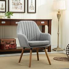 Amazon Com Roundhill Furniture Ac151gy Tuchico Contemporary Fabric Accent Chair Gray Kitchen Dining Cricut Hom Fabric Accent Chair Accent Chairs Furniture