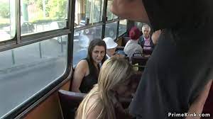 Blonde gets facial in public bus - XVIDEOS.COM