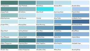 Blue Paint Colour Charts Google Search Paint Colors For