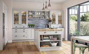 94 Design De Cuisine Blanche Et Grise Tendance Deco Pour 2019 Cuisine Blanche Decoration De Cuisine Blanche Cuisines Design