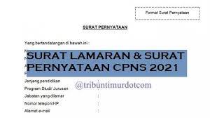 Surat lamaran kerja merupakan salah satu syarat untuk mendapatkan pekerjaan yang ingin anda dapatkan. Contoh Surat Lamaran Dan Surat Pernyataan Cpns 2021 Kemenkumham Sma Hingga S2 Bisa Di Copy Paste Tribun Timur