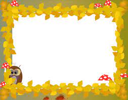 Free Digital Woodland Fall Frame Digitaler Rahmen Herbst Freebie Free Printable Planner Stickers Diy Cards And Envelopes Fall Frames