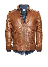 Leather Aviator Jacket Men Mango Man Usa Leather Jacket Men Style Leather Jacket Men Jackets Men Fashion