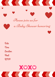 Free Baby Shower Printables Free Baby Shower Party Packs Various Colors Free Baby Shower Printables Valentine Baby Shower Invitations Valentines Baby Shower