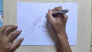 Lukis pemandangan sawah gaya surealisme. Melukis Burung Dengan Mudah How To Draw A Bird Easy Art Youtube