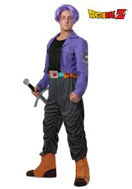 The history of trunks, known in japan as dragon ball z: Dragon Ball Z Trunks Costume For Men