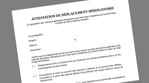 Huit motifs de sorties sont valables, à titre exceptionnel. Couvre Feu A 18 H Telechargez L Attestation De Deplacement Derogatoire L Echo Du Languedoc