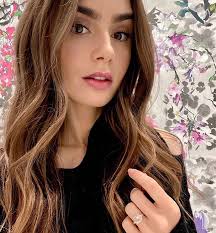 Lily Collins' ultra-rare engagement ring is SO Emily in Paris