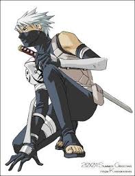 Yet Another Reference Picture Important Details Side Bag And Sword Kakashi Hatake Kakashi Anime Warrior