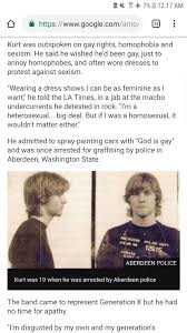 Kurt Cobain Got Big Gen Z Vibes Even Why He Was A Gen X And No One Can Change My Mind Kurt Cobain Vibes Sexism