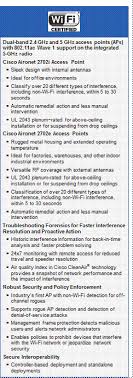 Cisco Aironet 2700 Series Access Points Data Sheet Cisco