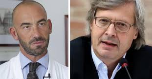 Sgarbi e coronavirus, cita un virologo (Bassetti) che lo diffida e lancia  una petizione per il ripristino dei Sacramenti. "Il clero può e deve avere  la stessa libertà dei medici"