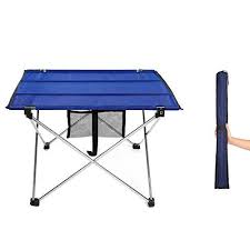 Ultralight Folding Portable Roll Up Camping Picnic Table With Storage Bag For Outdoors Camping Picnic Table Camping Picnic Picnic Table