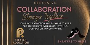 Sneakers to Heels Collab with Pilates Addiction